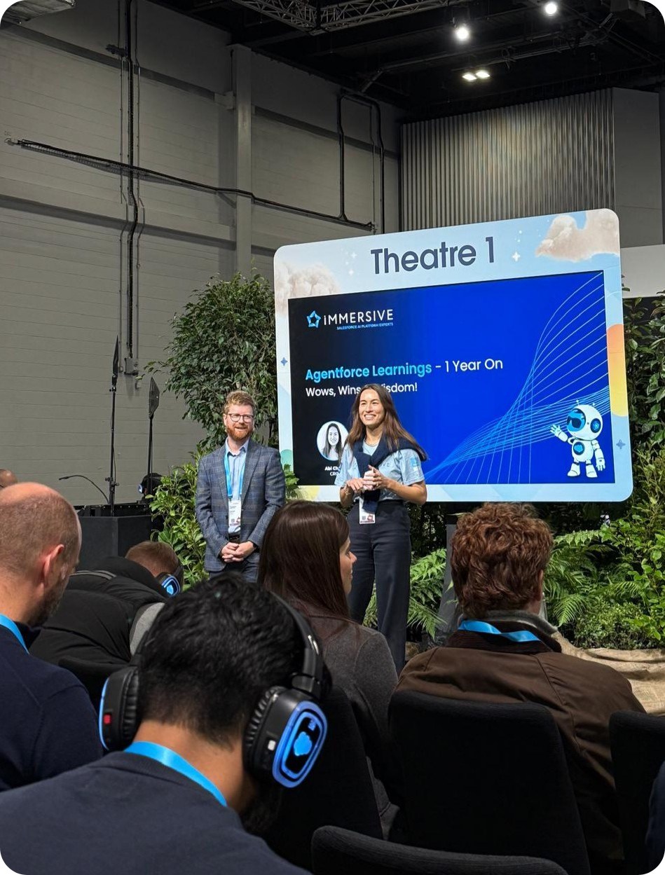 iMMERSIVE at Agentforce World Tour London 2025 - iMMERSIVE